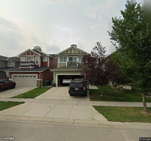 Street view of 122 Auburn Springs Boulevard SE, Calgary