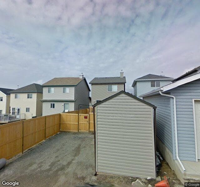 Street view of 108 Covepark Drive NE, Calgary