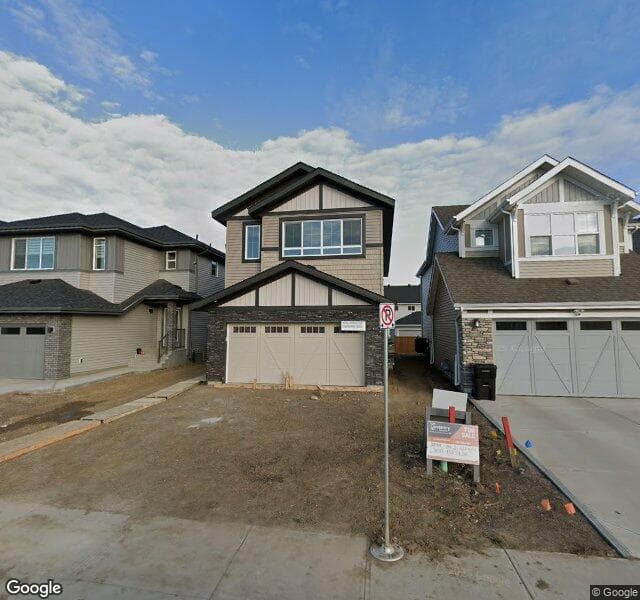 Street view of 3048 158 Street SW, Edmonton