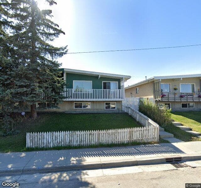 Street view of 6321 Centre Street NW, Calgary