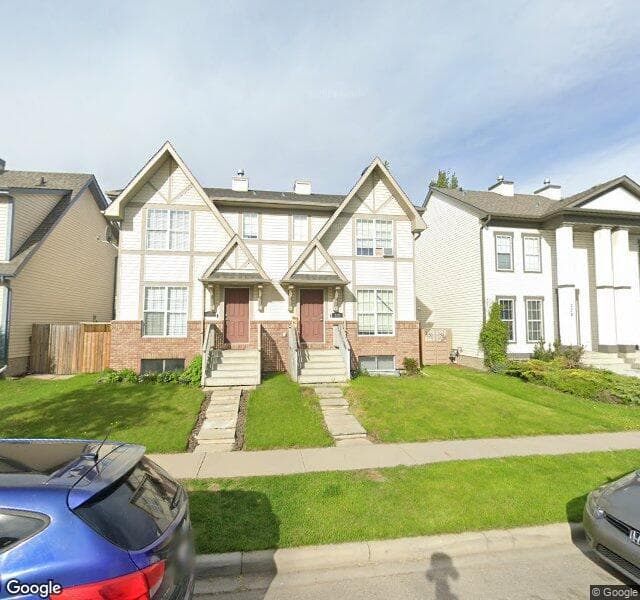 Street view of 228 Elgin Meadows Gardens SE, Calgary