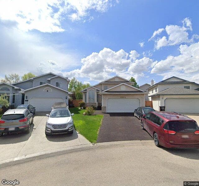 Street view of 6023 159 Avenue NW, Edmonton