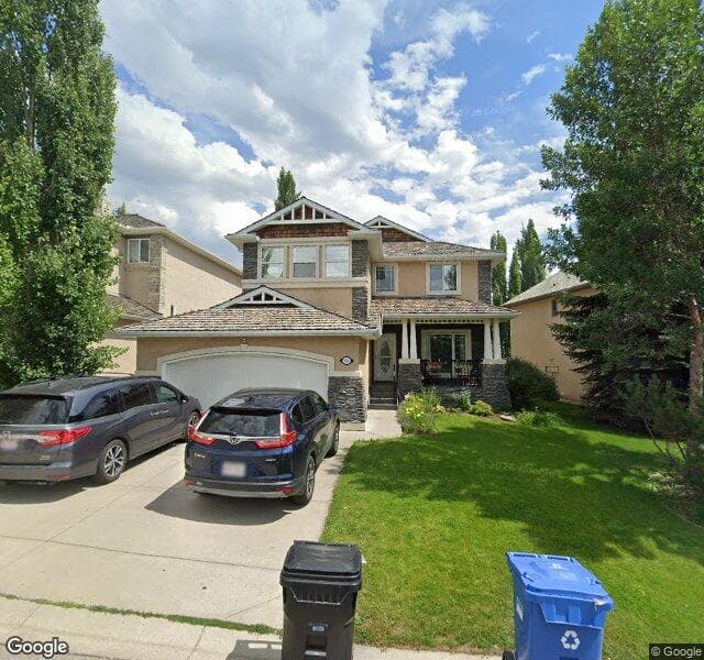 Street view of 215 Sienna Park Terrace SW, Calgary