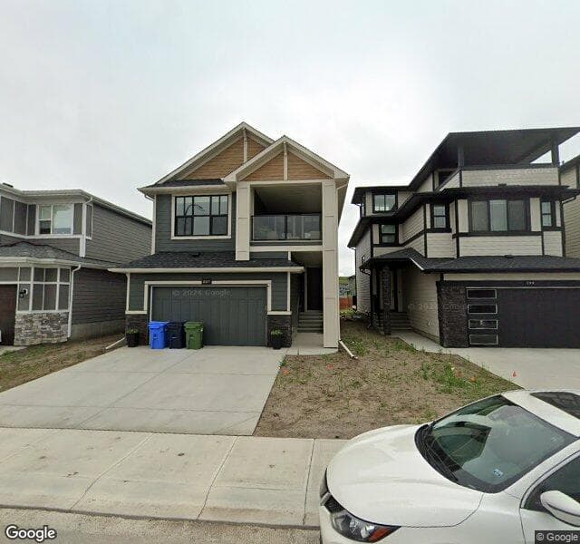 Street view of 807 Cranbrook Gardens SE, Calgary