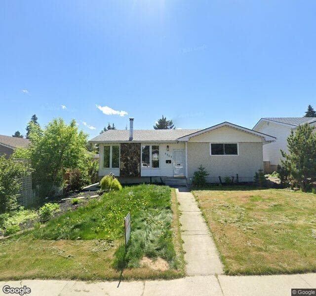 Street view of 4707 Nelson Road NW, Calgary