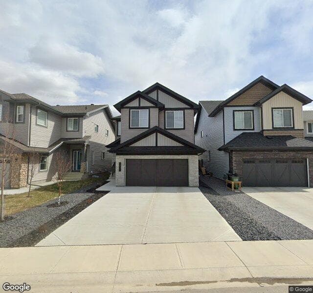 Street view of 1421 156 Street SW, Edmonton