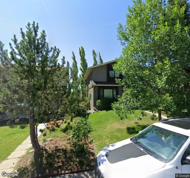 Street view of 74 Strathcona Crescent SW, Calgary
