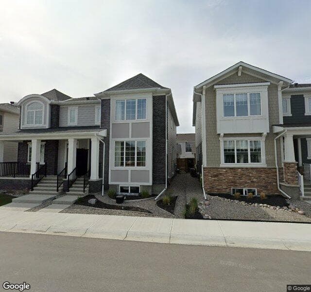 Street view of 185 Yorkville Manor SW, Calgary