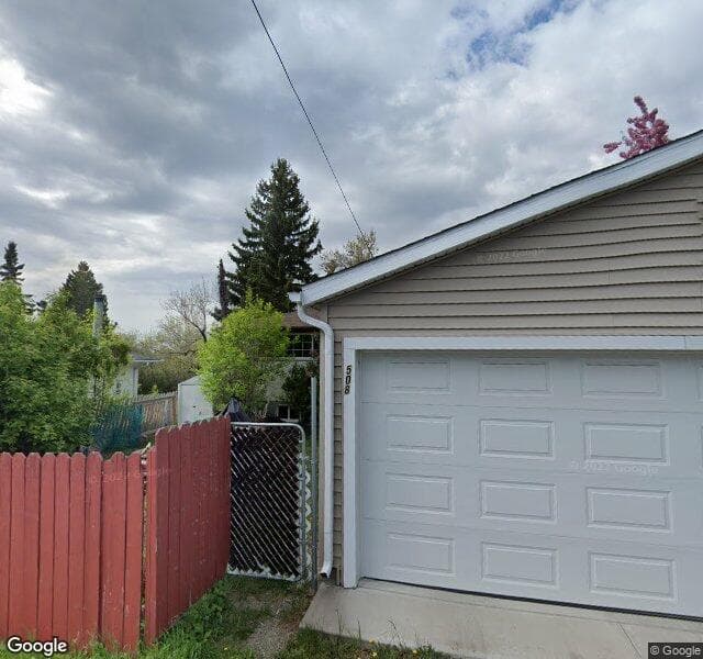 Street view of 508 Thornhill Drive NW, Calgary