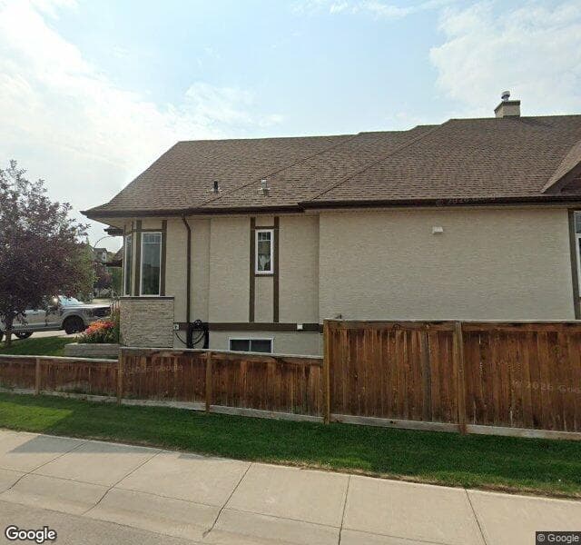 Street view of 4 Cranarch Rise SE, Calgary
