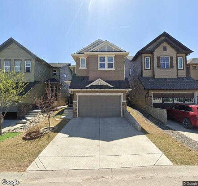 Street view of 33 Sage Berry Link NW, Calgary
