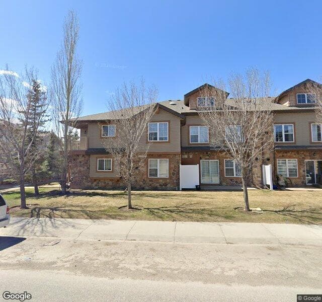 Street view of 103-161 Panatella Landing NW, Calgary