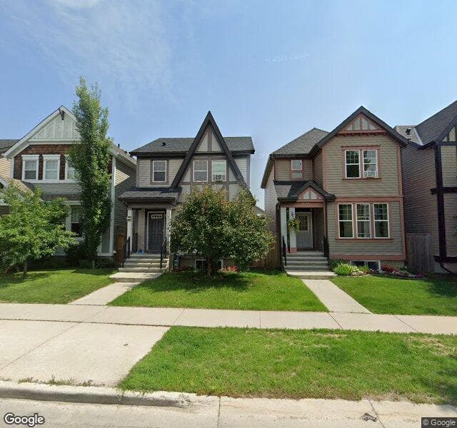 Street view of 1249 New Brighton Drive SE, Calgary