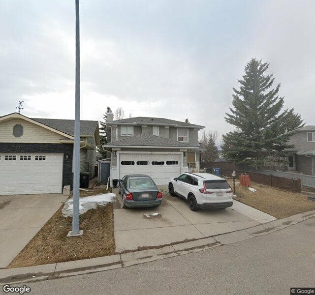 Street view of 156 Riverstone Crescent SE, Calgary