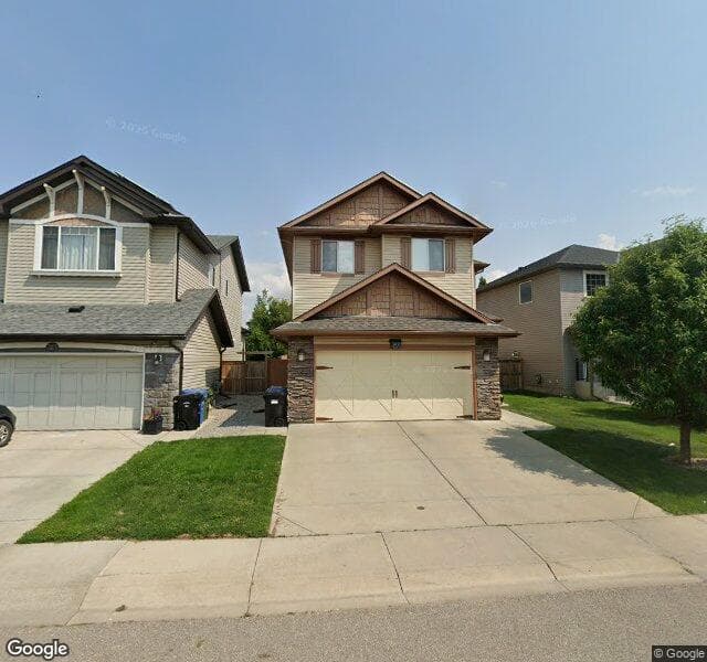 Street view of 309 Brightonstone Green SE, Calgary