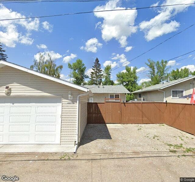 Street view of 4827 Memorial Drive SE, Calgary
