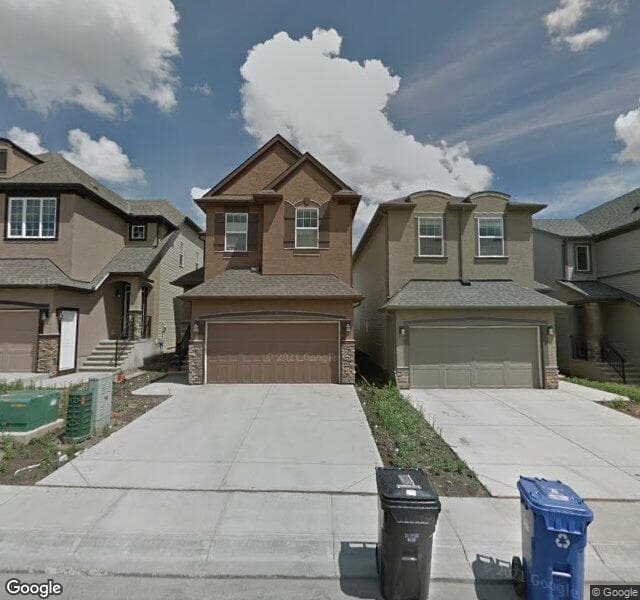 Street view of 14 Cranarch View SE, Calgary