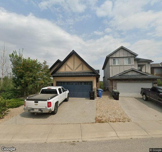 Street view of 358 Tuscany Ravine Road NW, Calgary
