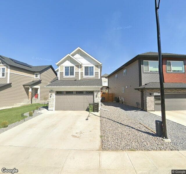 Street view of 1174 Gyrfalcon Crescent NW, Edmonton