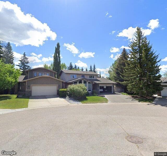 Street view of 208 Dalcastle Way NW, Calgary