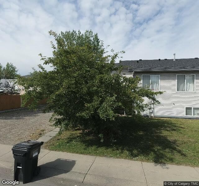 Street view of 236 Fonda Drive SE, Calgary