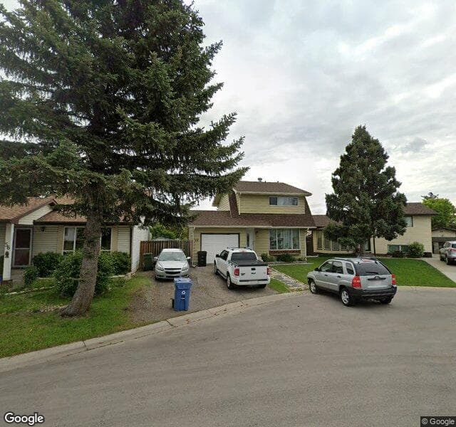 Street view of 52 Pinebrook Close NE, Calgary