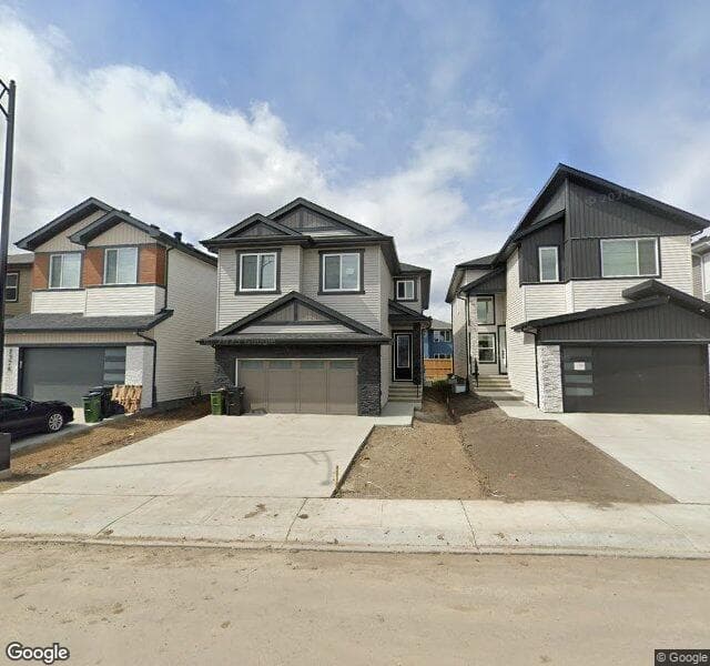 Street view of 1372 155 Street SW, Edmonton