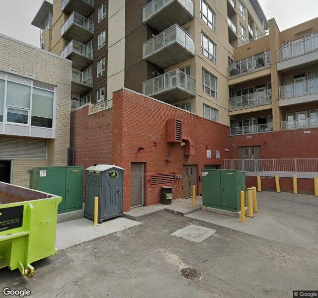 Street view of 207-1110 3 Avenue NW, Calgary