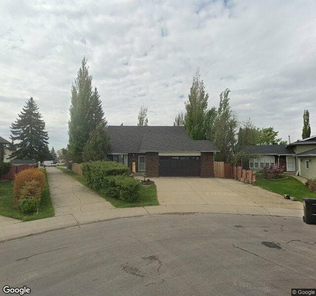 Street view of 17804 93 Street NW, Edmonton