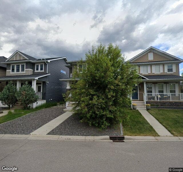 Street view of 44 Evanspark Gardens NW, Calgary