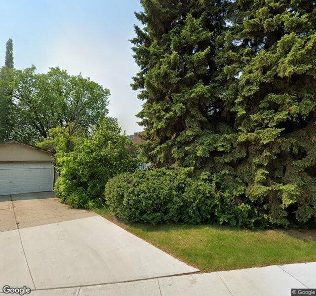 Street view of 5611 109 Street NW, Edmonton
