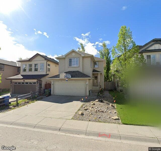 Street view of 100 Cranfield Park SE, Calgary