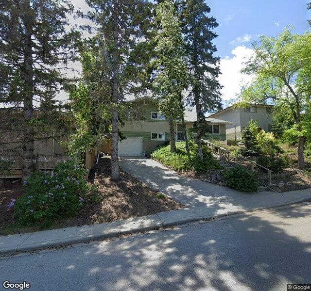 Street view of 2503 Cherokee Drive NW, Calgary