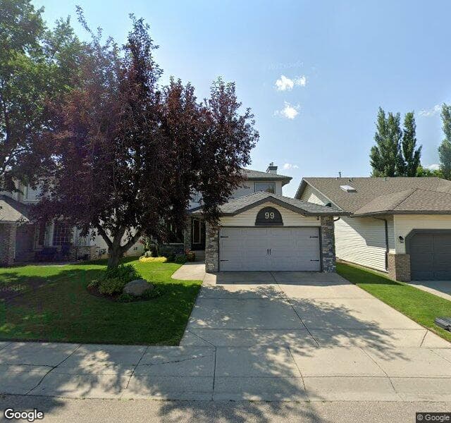 Street view of 99 Douglas Woods Grove SE, Calgary