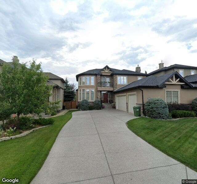 Street view of 82 Aspen Ridge Crescent SW, Calgary