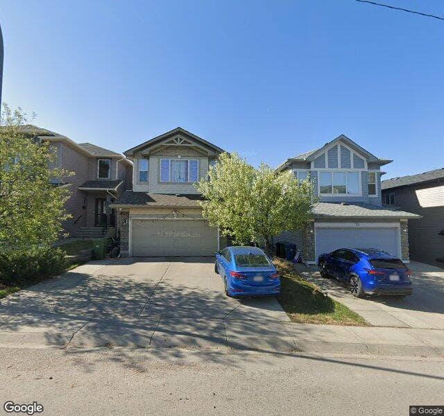 Street view of 113 Hidden Creek Rise NW, Calgary