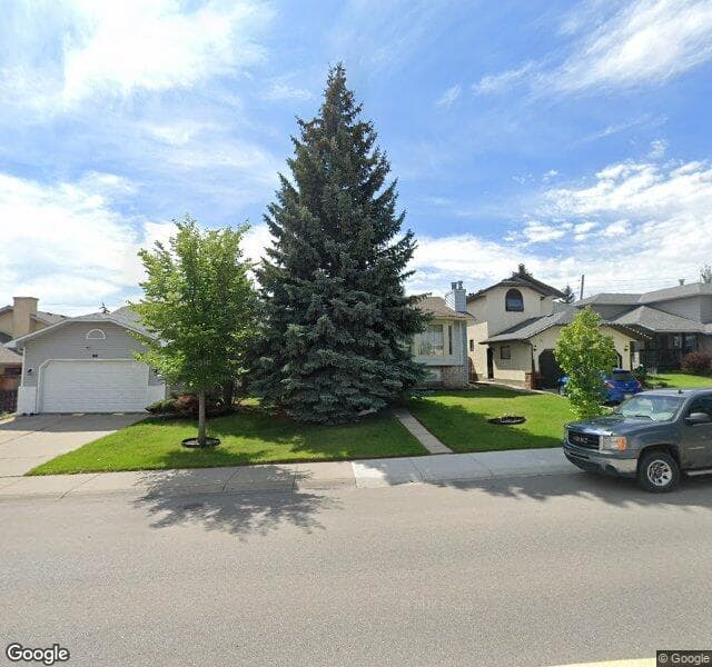 Street view of 91 Shawinigan Drive SW, Calgary
