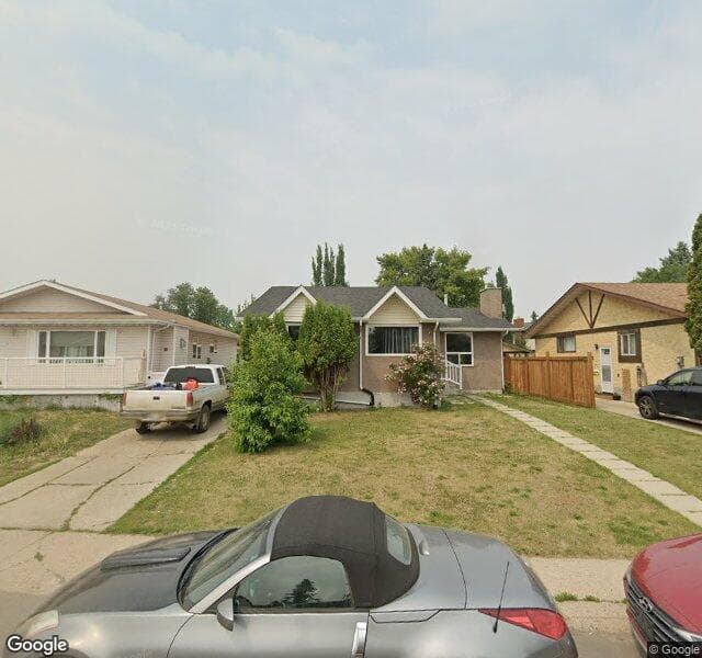 Street view of 1416 63 Street NW, Edmonton
