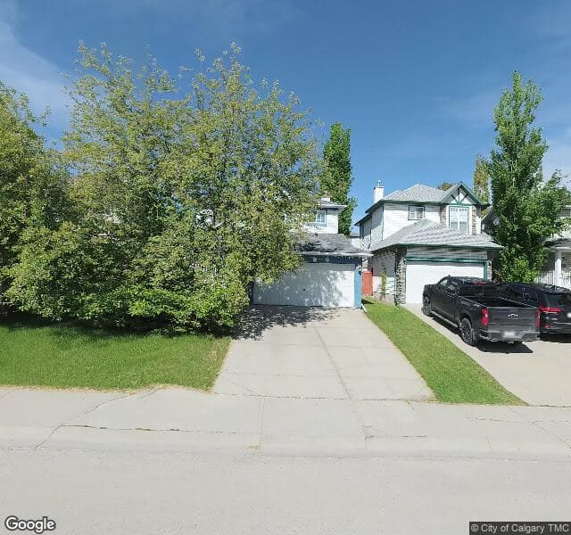 Street view of 9392 Hidden Valley Drive NW, Calgary