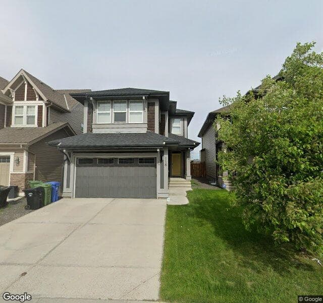 Street view of 116 Auburn Meadows Crescent SE, Calgary