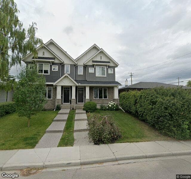 Street view of 3007 28 Street SW, Calgary