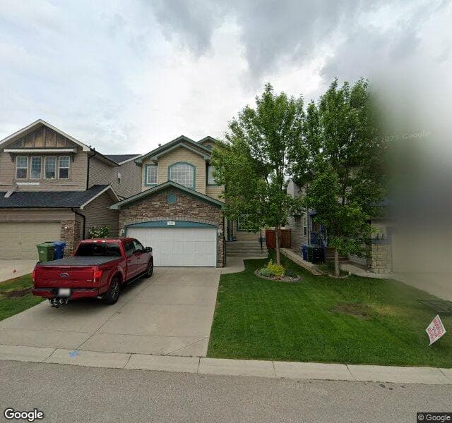 Street view of 315 Bridlemeadows Common SW, Calgary