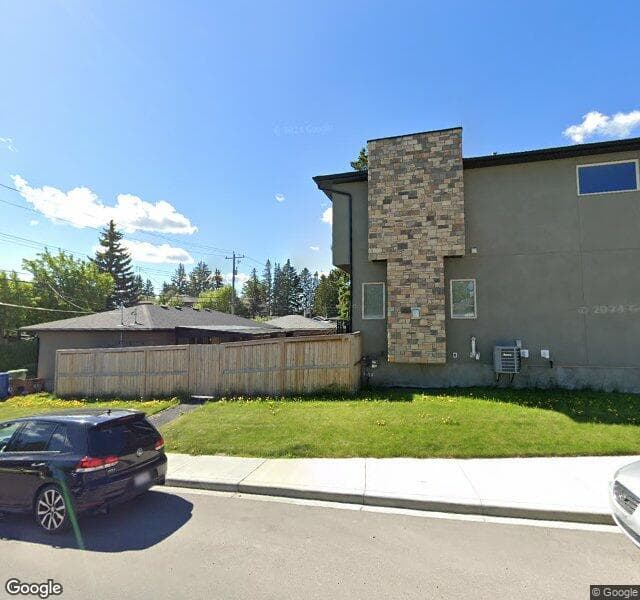 Street view of 3707 19 Avenue SW, Calgary