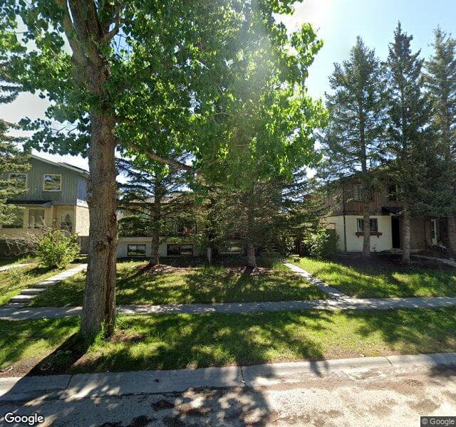 Street view of 3431 Cedarille Drive SW, Calgary
