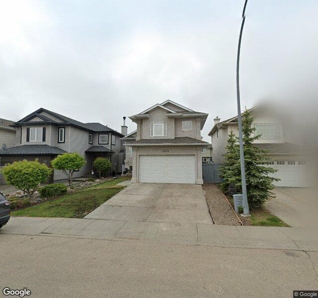 Street view of 17432 119 Street NW, Edmonton