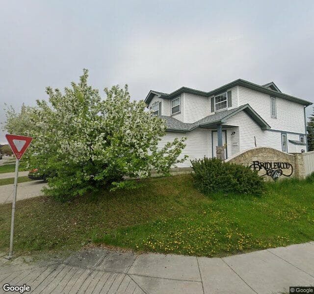 Street view of 8 Bridlewood Road SW, Calgary