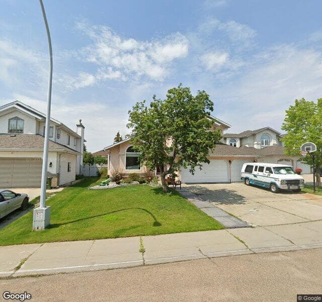 Street view of 4216 47 Street NW, Edmonton