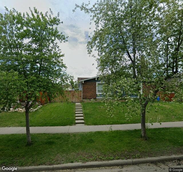 Street view of 855 Queensland Drive SE, Calgary