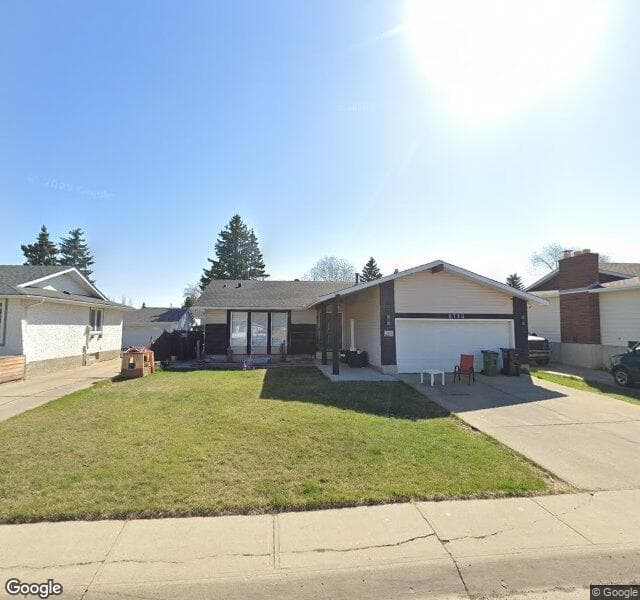 Street view of 8723 186 Street NW, Edmonton