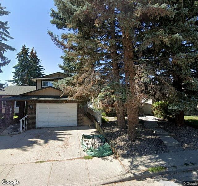 Street view of 3921 45 Street SW, Calgary